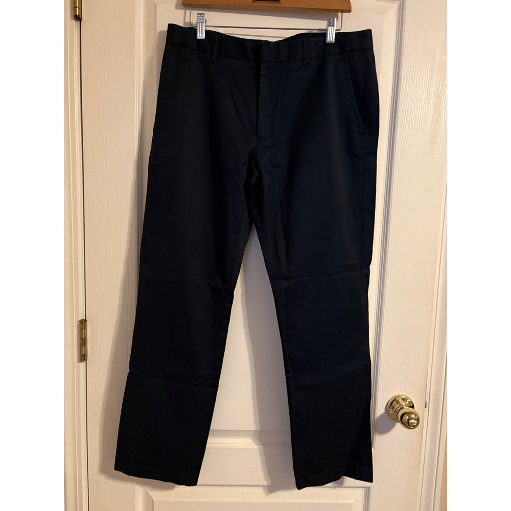 Bonobos Chino Pants Mens 34x30 Navy Blue Excellent Slim Fit Weekday Warrior